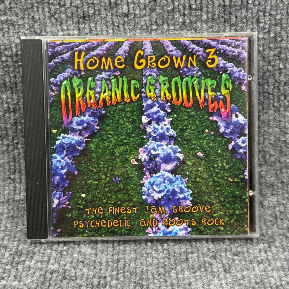 Home Grown 3 Organic Grooves CD 1998 Leeway Productions Disco Biscuits Jam Rock